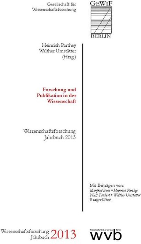 Forschung und Publikation in der Wissenschaft