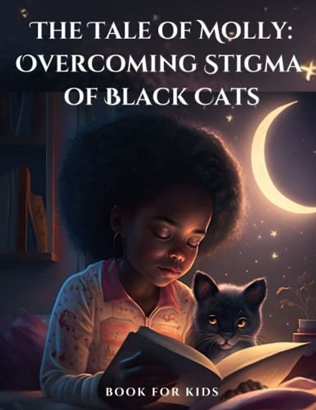 The Tale of Molly: Overcoming Stigma of Black Cats, Storybook, Motivational Book For kids, Children's books,