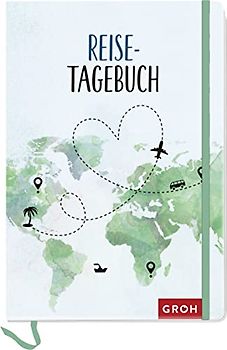 Reisetagebuch (Weltkarte) (Geschenke für alle, die gerne reisen und die Welt entdecken)