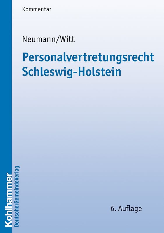Personalvertretungsrecht Schleswig-Holstein