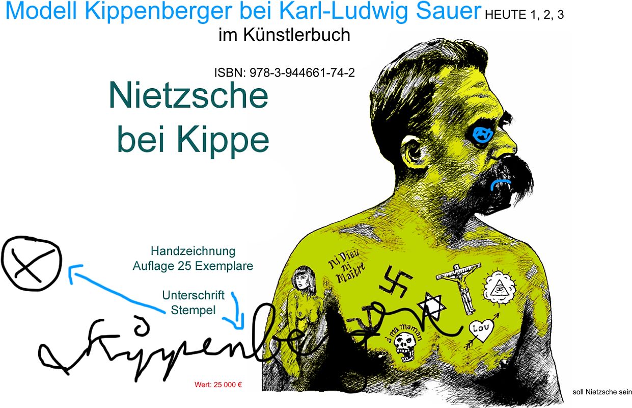 Martin Kippenberger bei Karl-Ludwig Sauer