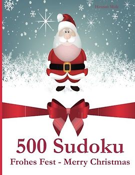 500 Sudoku Frohes Fest - Merry Christmas
