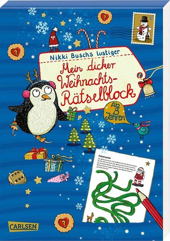 Mein dicker Weihnachts-Rätselblock