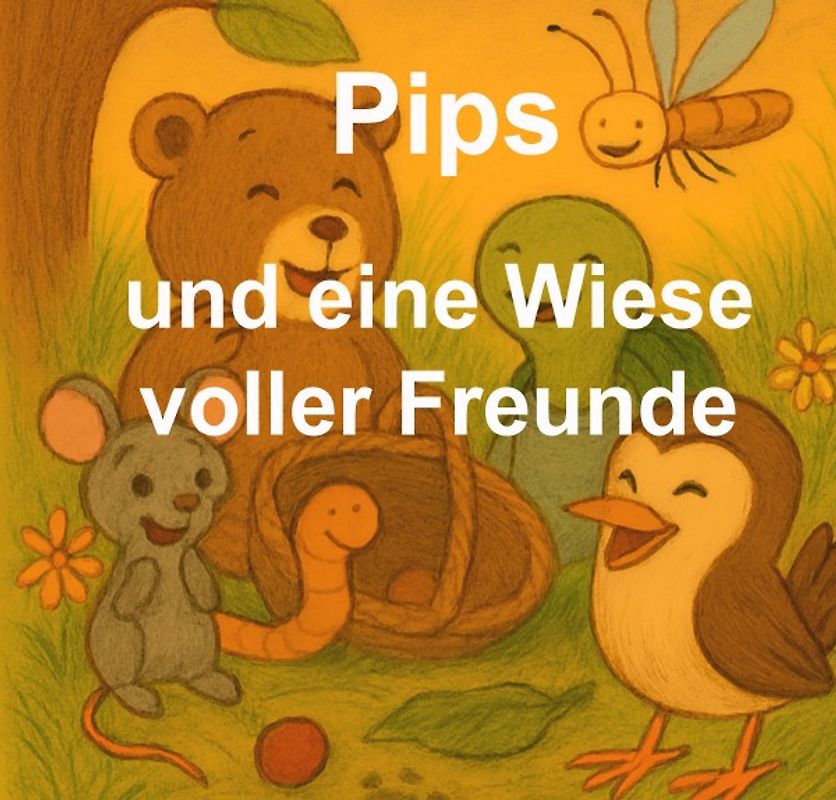 Pips und eine Wiese voller Freunde