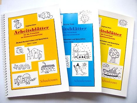 Arbeitsblätter für die Freiarbeit