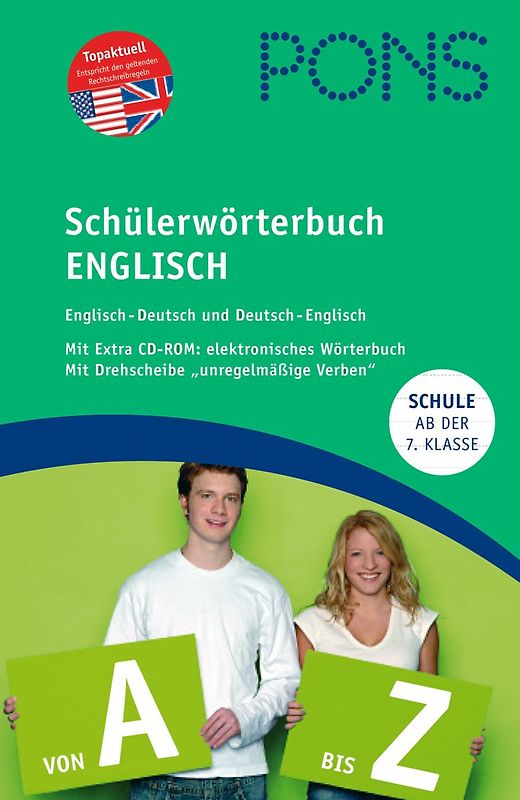 PONS Schülerwörterbuch Englisch. Englisch-Deutsch /Deutsch-Englisch