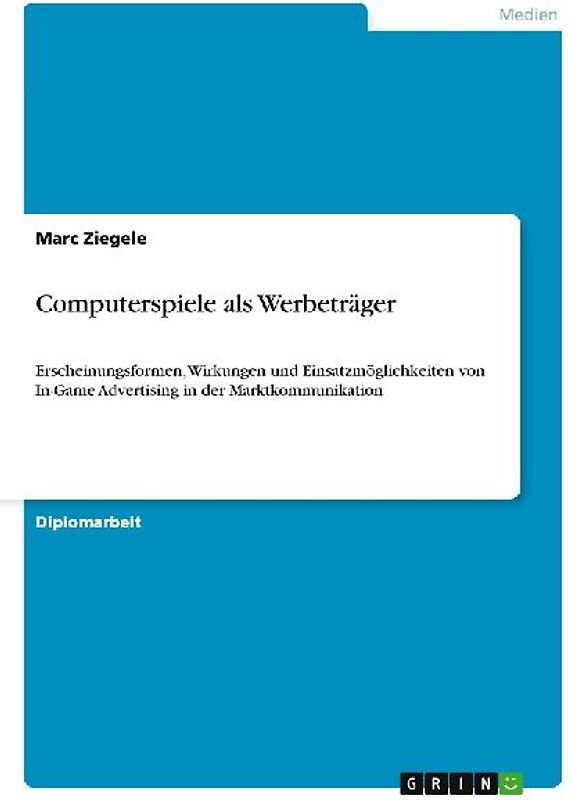 Computerspiele als Werbeträger