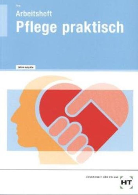 Arbeitsheft mit eingetragenen Lösungen Pflege praktisch