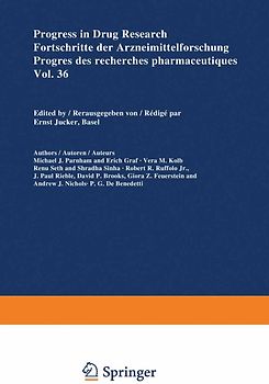 Progress in Drug Research / Fortschritte der Arzneimittelforschung / Progrès des recherches pharmaceutiques