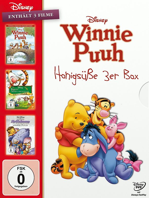 Winnie Puuh - Honigsüße 3er Box [3 DVDs] DVD