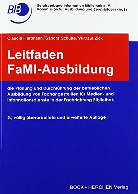 Leitfaden FaMI-Ausbildung