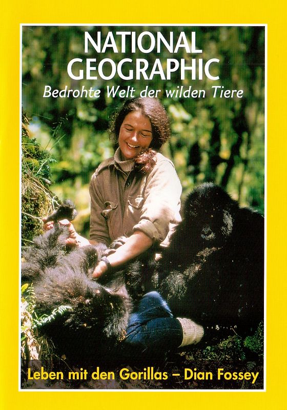 National Geographic: Bedrohte Welt der wilden Tiere - Leben mit den Gorillas - Dian Fossey [Weltbild] DVD