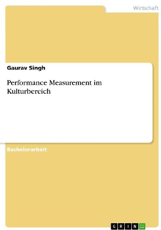 Performance Measurement im Kulturbereich