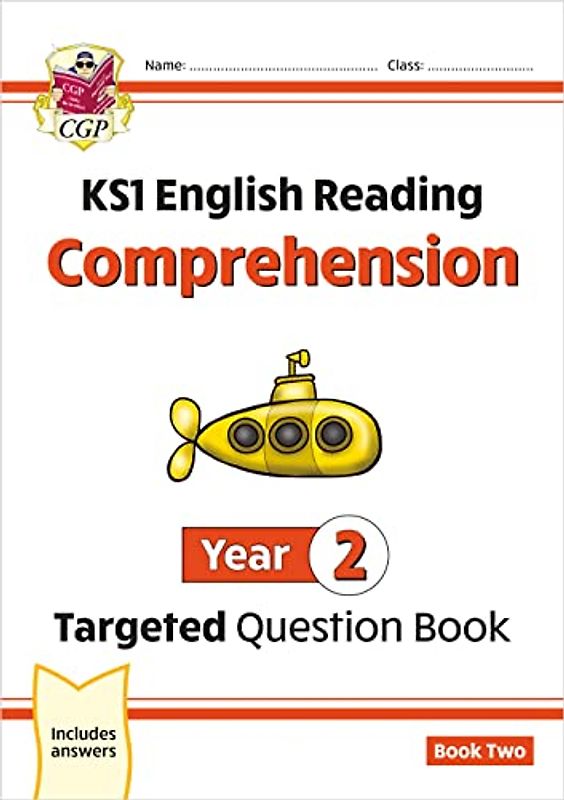 New KS1 English Targeted Question Book: Year 2 Reading Comprehension - Book 2 (with Answers) (CGP KS1 English)