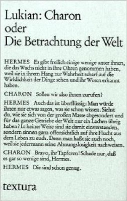 Charon oder Die Betrachtung der Welt