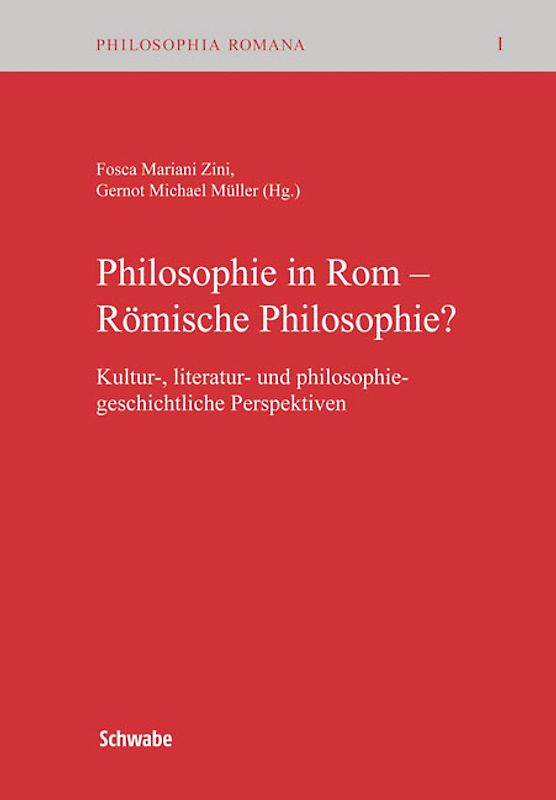 Philosophie in Rom - römische Philosophie?