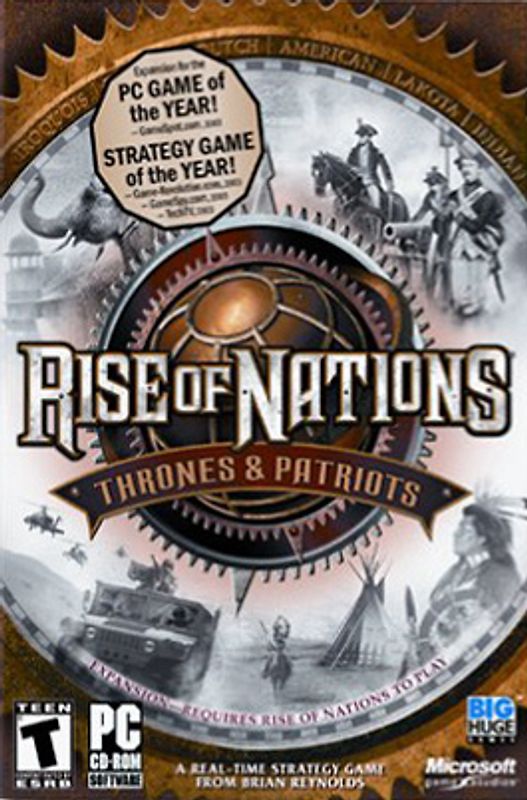 Rise of Nation:Thrones and Patriots AddOn PC Spiele