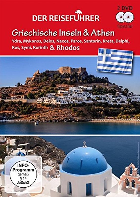 Griechische Inseln & Athen&Rhodos-der Reiseführer [2 DVDs] DVD
