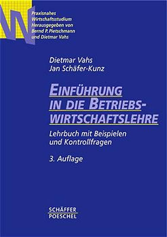 Einführung in die Betriebswirtschaftslehre
