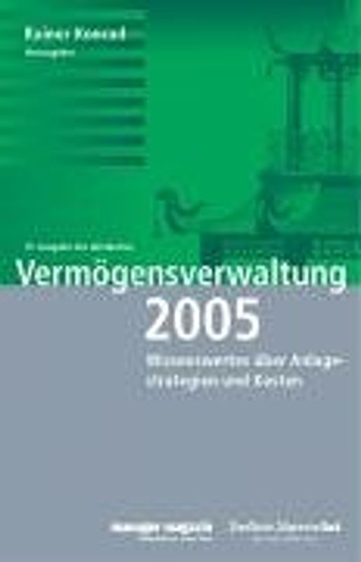 Vermögensverwaltung 2005