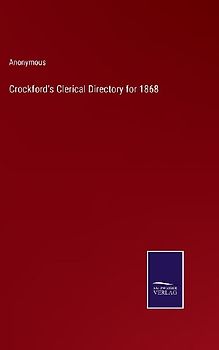 Crockford's Clerical Directory for 1868
