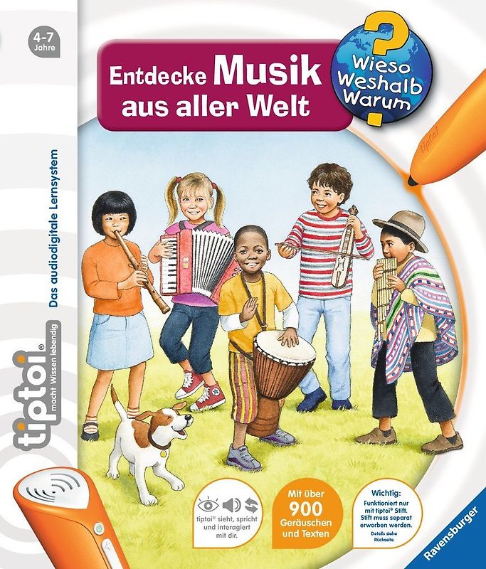 Tiptoi® - Entdecke Musik aus aller Welt [Gebundene Ausgabe]