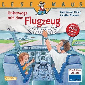 LESEMAUS 147: Unterwegs mit dem Flugzeug