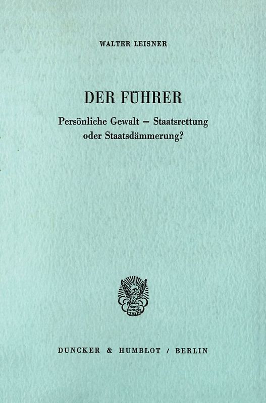 Der Führer.