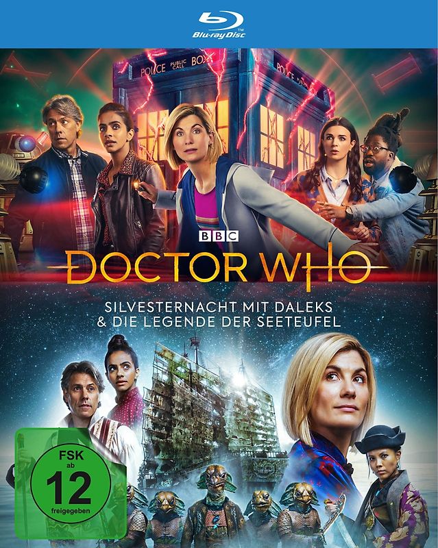 Doctor Who: Silvesternacht/Seeteufel Blu-ray Disc
