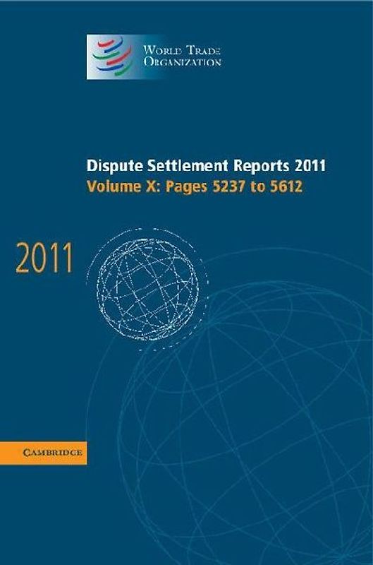 Dispute Settlement Reports 2011