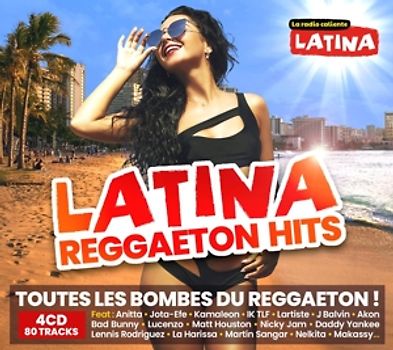 Various - Latina Reggaeton Hits 2021 [4 CDs]