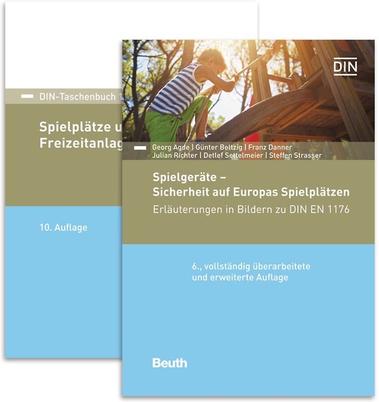Sichere Spielplätze und Spielplatzgeräte