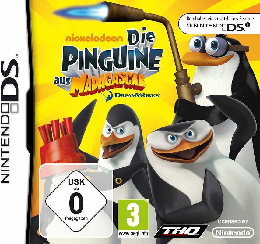 Die Pinguine aus Madagascar Nintendo DS