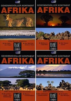 Geheimnisvoller Kontinent Afrika 1-4 - Paket [4 DVDs] DVD