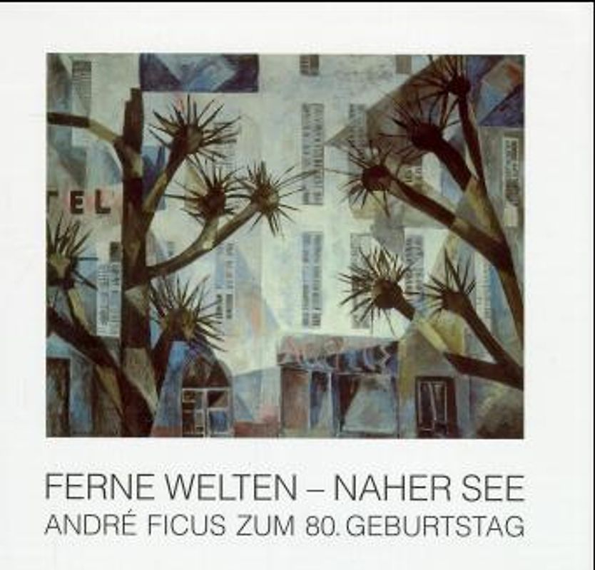 André Ficus - Ferne Welten - naher See. Gemälde, Aquarelle