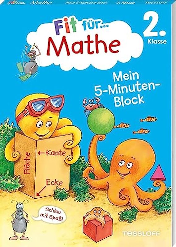 Fit für Mathe 2. Klasse. Mein 5-Minuten-Block