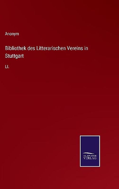Bibliothek des Litterarischen Vereins in Stuttgart
