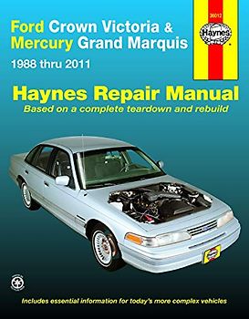 Ford Crown Victoria & Mercury Grand Marquis (1988-2011) (Covers all fuel-injected models) Haynes Repair Manual (USA)