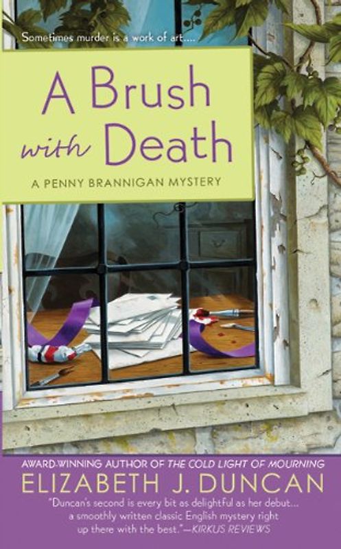 A Penny Brannigan Mysteries: A Brush with Death - Elizabeth J. Duncan