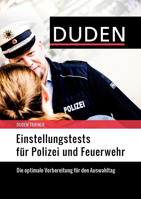 Duden Trainer – Einstellungstests für Polizei und Feuerwehr
