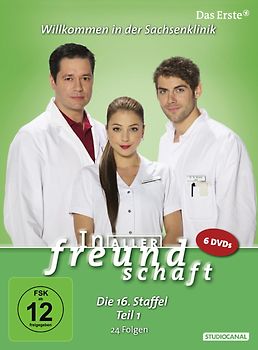 In aller Freundschaft - Die 16. Staffel, Teil 1, 24 Folgen [6 DVDs] DVD