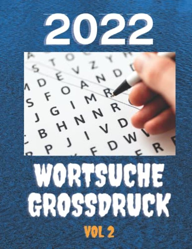 Wortsuche Großdruck: Rätselbücher für Erwachsene und Senioren, Wortsuchaktivität, Wortfindungs-Puzzlebuch Vol 2