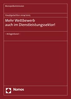 Hauptgutachten 2004/2005 - Mehr Wettbewerb auch im Dienstleistungssektor!