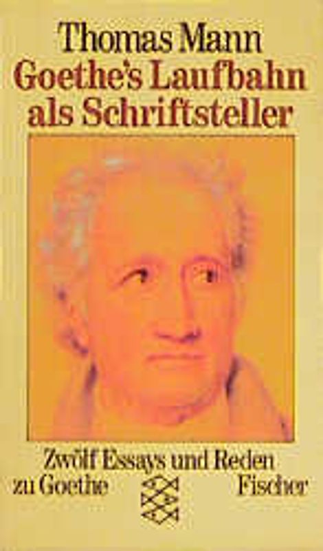Goethes Laufbahn als Schriftsteller. Zwölf Essays und Reden zu Goethe