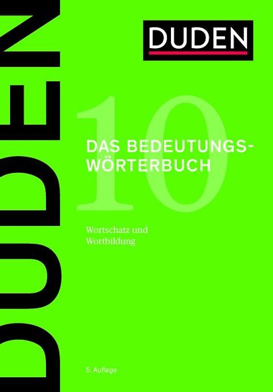 Duden – Bedeutungswörterbuch
