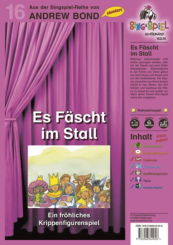 Es Fäscht im Stall, Singspiel mit CD