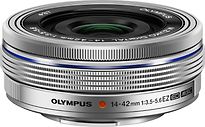 Image of Olympus 14-42 mm F3.5-5.6 ED EZ 37 mm filter (geschikt voor Micro Four Thirds) zilver (Refurbished)