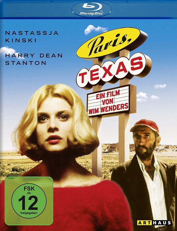 Paris, Texas Blu-ray Disc