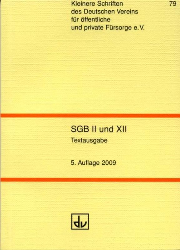 SGB II und XII. Textausgabe