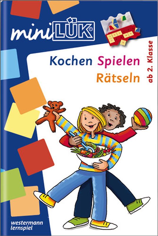 miniLÜK-Übungshefte / miniLÜK. Sachunterricht / Kochen, Spielen, Rätseln: Übungen zu Ernährung und Bewegung ab Klasse 1